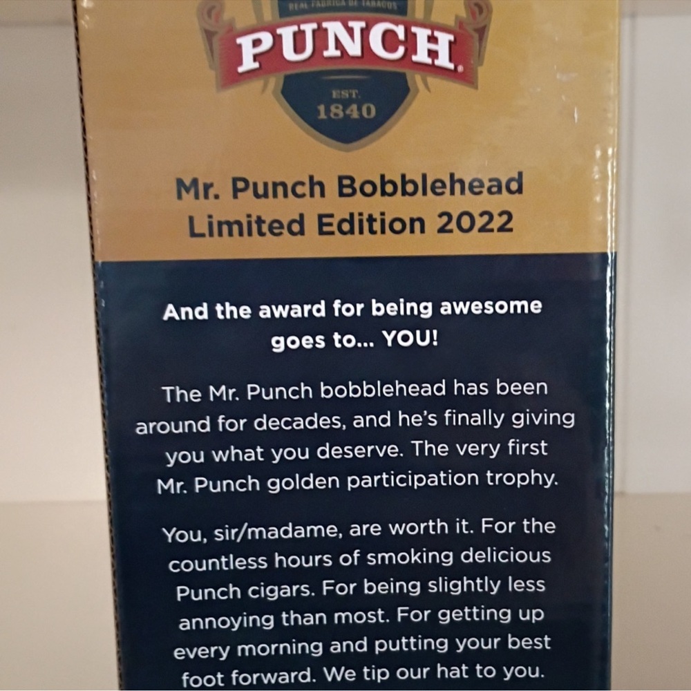 Mr. Punch Bobblehead Limited Edition 2022 - Picture 5 of 5